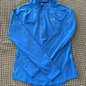 Underarmour Heatgear XS Running fitted 1/2 zip top.